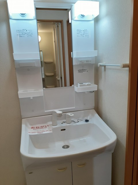 アルペンローゼの洗面所|使いやすい洗面所です