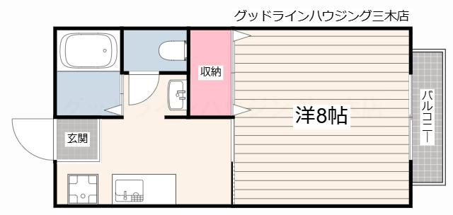 シルクハイツの間取り