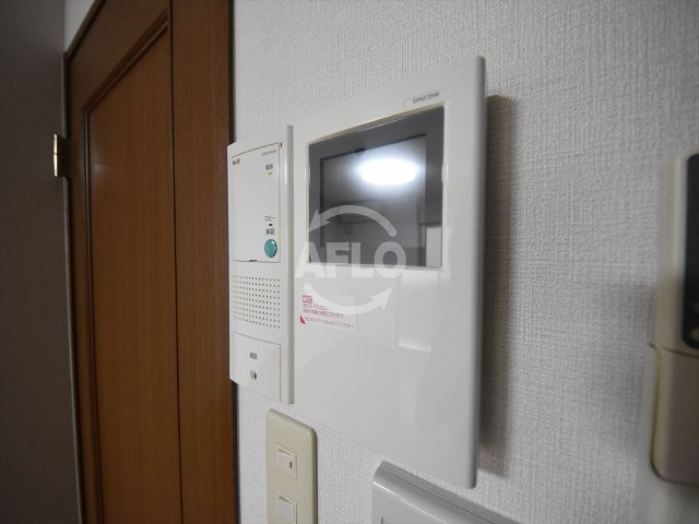 ヒズ・イマージュ北浜のセキュリティ|ヒズ・イマージュ北浜　TVモニター付きインターホン