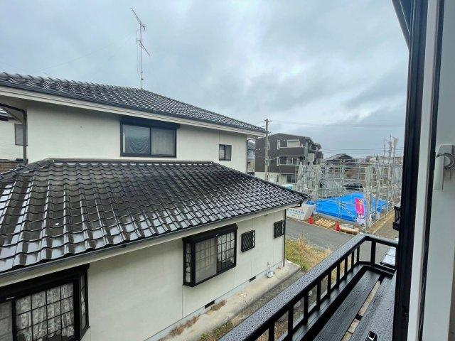 リープラス恵比須駅前のバルコニー