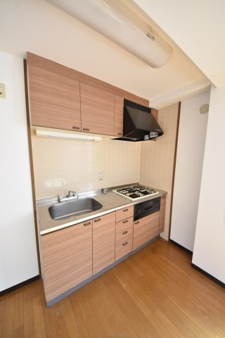 神戸市中央区下山手通６丁目の賃貸マンションのキッチン