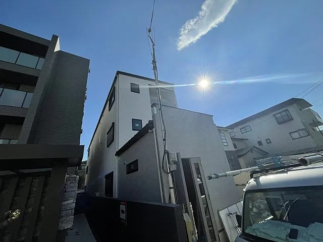 西宮市今津山中町のアパートの外観
