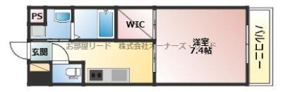 AlettA合川町の間取り