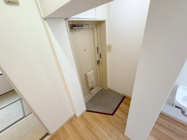 樋口マンションの玄関