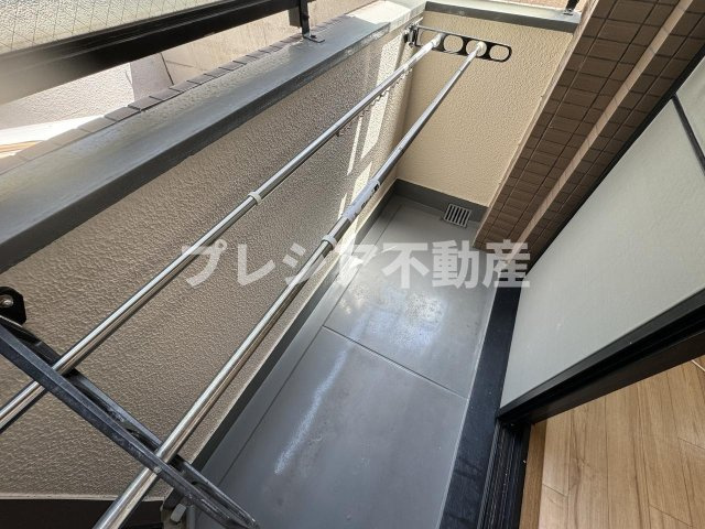 新和パレス西宮ガーデンズ前のバルコニー