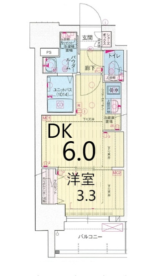 【間取り】 | プレリス丸の内オーレル