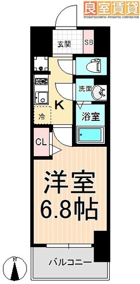 【間取り】 | プレサンス上前津エレスタ