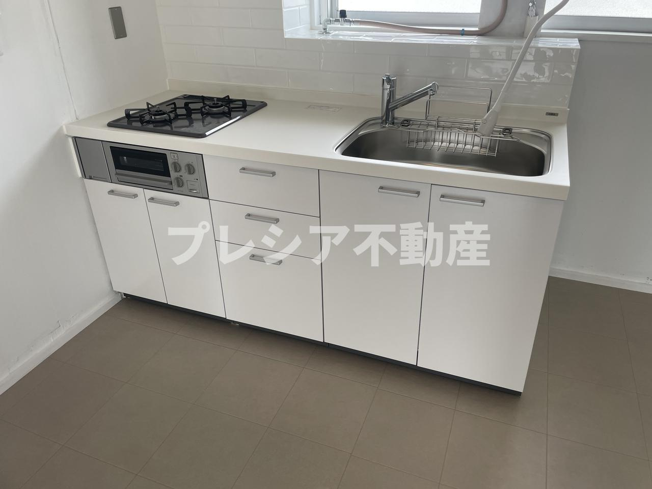 青山台住宅60号棟のキッチン