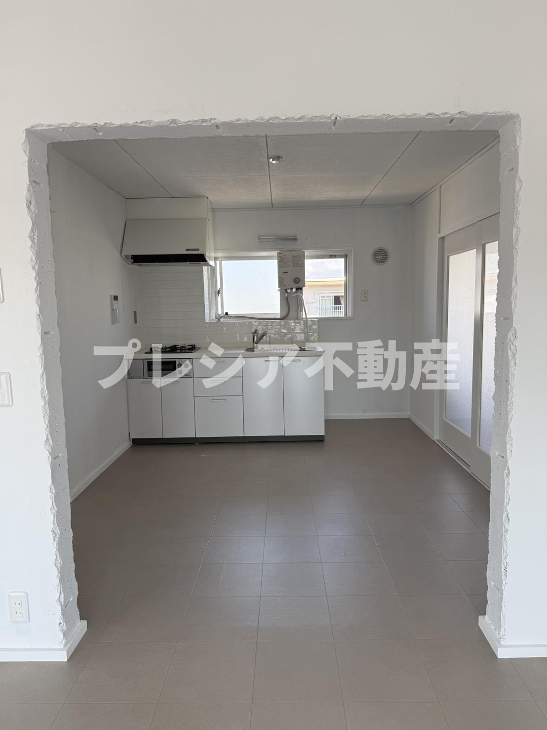 青山台住宅60号棟のキッチン