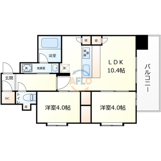 【間取り】 | スプランディッド玉造 | スプランディッド玉造　間取り