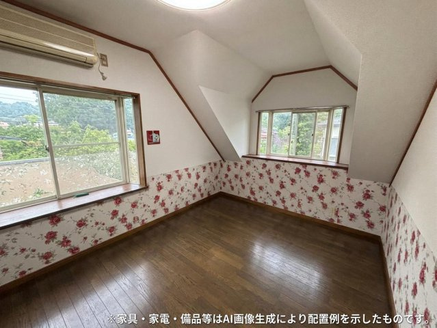那須町大字高久乙　管理別荘地　薪ストーブ付き中古戸建の内装