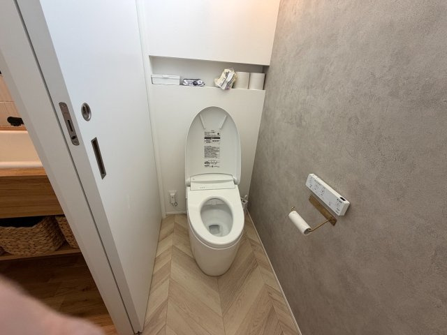 熊本市南区浜口町3LDK＋ガレージ付のトイレ|トイレです