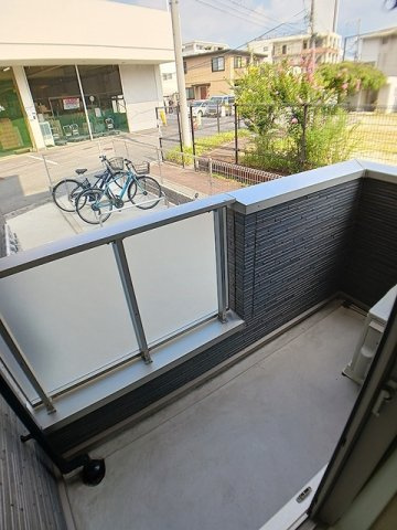 ルミナス　カニヤのバルコニー