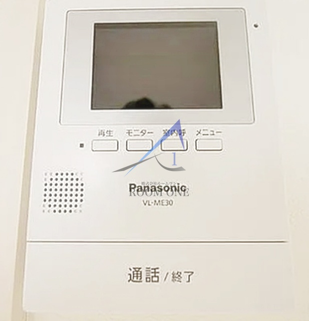 Ｈａｕｓ　Ｓｏｌａｎａのセキュリティ|モニター付きインターホンです。