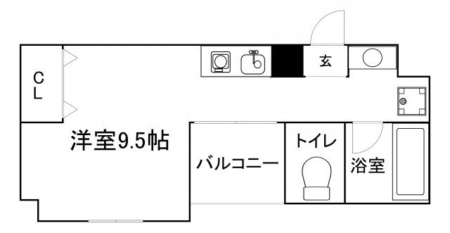 【間取り】 | フレアコート北浜