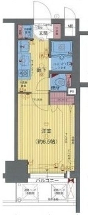 【間取り】 | プレサンス中之島公園グラシア