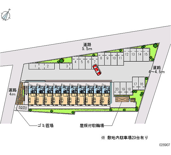 レオパレス沼崎の地図|画像4