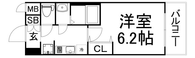 【間取り】 | プレサンス上町台夕陽丘