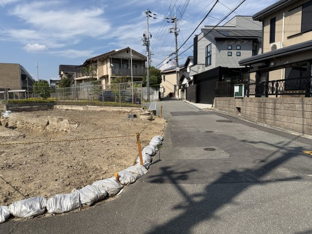 【ヴィレッタの杜】神田一丁目Ａ　土地の前面道路含む現地写真|前面道路含む現地写真です