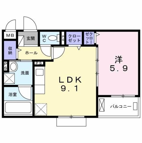Ｇｏｏｄ　Ｌｉｆｅの間取り