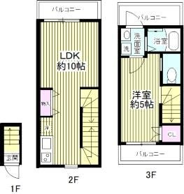チェスナッツ蒲田の間取り