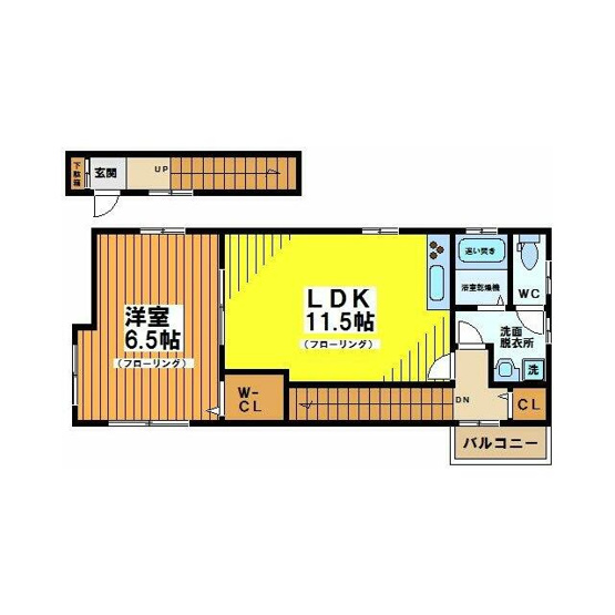 【間取り】 | コーポ藍