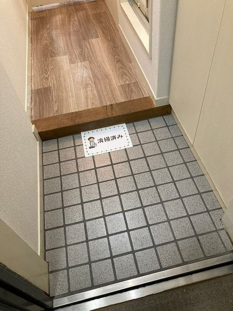 ライオンズマンション大森北の玄関