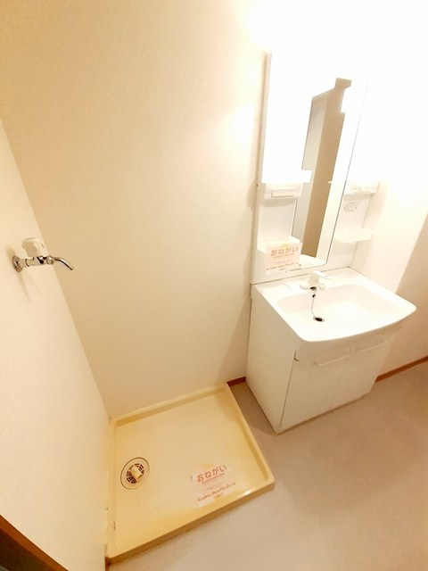 グラスガーデンＡの洗面所|洗面所