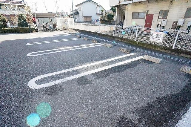 プラティーク晃望台の駐車場
