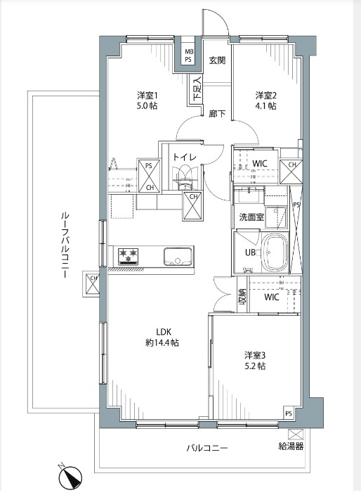 ★仲介手数料無料★白山グリーンハイツ