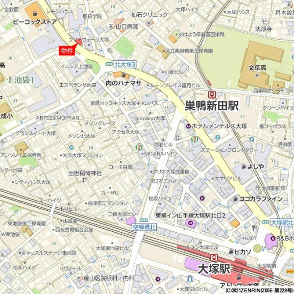 ＮＴＰ大塚Ｗｅｓｔの地図