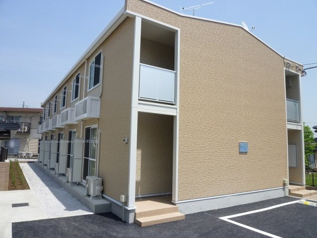 レオパレスグリーンハートの外観