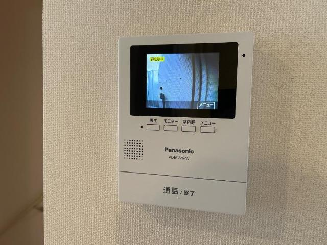 坂戸市薬師町　アパート新築工事の内装|カメラ付インターホン（イメージ）