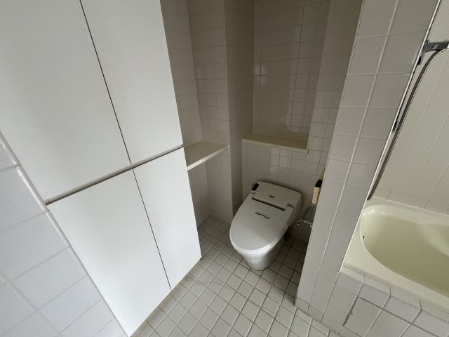 港区麻布十番２丁目の賃貸マンションのトイレ