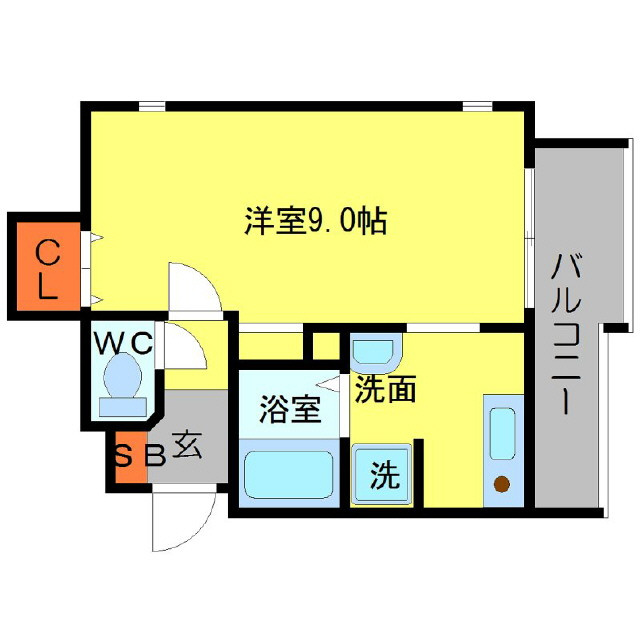 Villa Cielの間取り