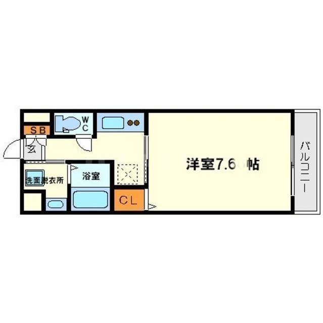 プレッツァ新大阪の間取り