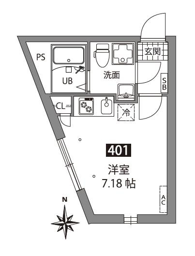 アザレア板橋の間取り|間取り図