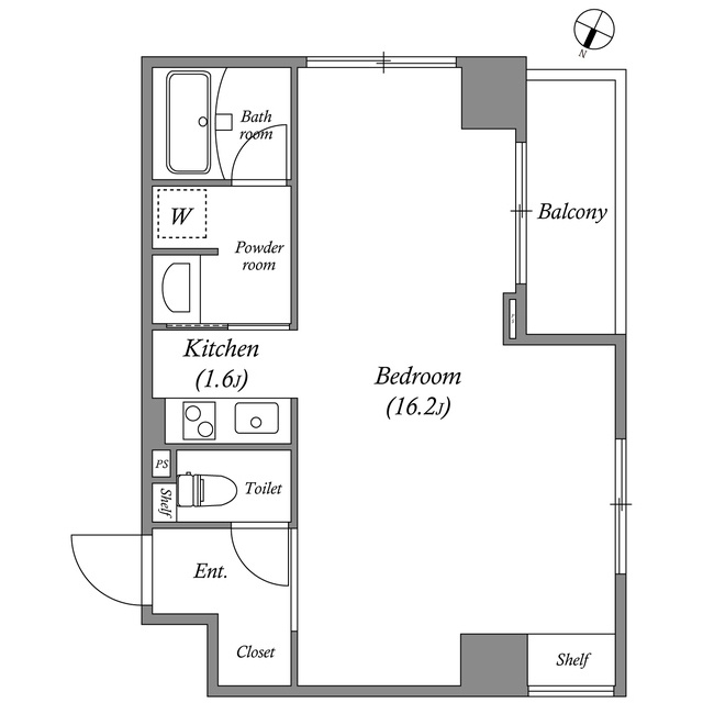 T’s Residence Nagoyaの間取り