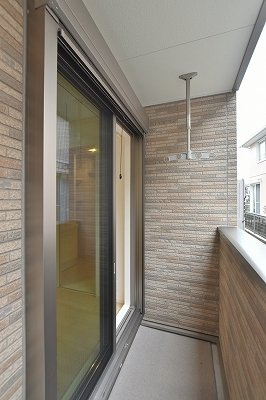 ブルースカイのバルコニー