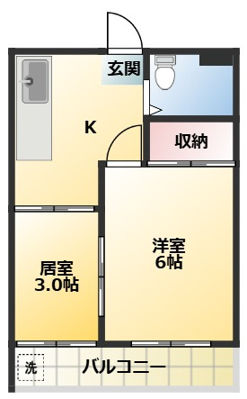 星野ビルの間取り