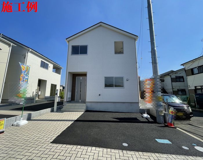 中央区上矢部3丁目新築戸建て　第39-4号棟の外観|外観施工例