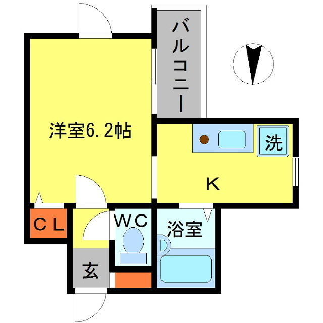 グランシャトーの間取り