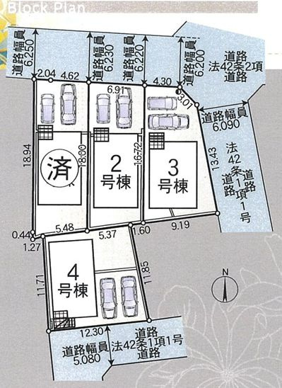 南区磯部新築戸建て　第58-3号棟の区画図|区画図「南区磯部新築戸建て」
