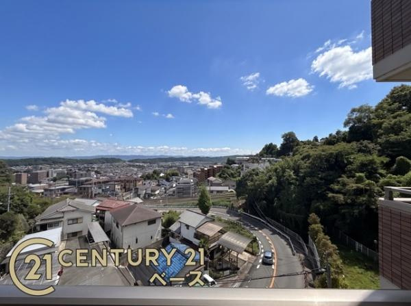 メゾンドールクラヴィエ生駒Ａ棟のその他|■こちらは現地からの眺望！日々青空を感じた生活が可能に！