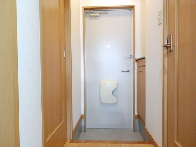 テラス呉羽の玄関|ゆったりとした玄関です