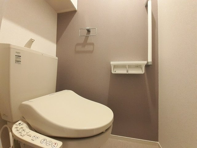 ウォーム・ガーデンＡのトイレ|トイレもきれいです