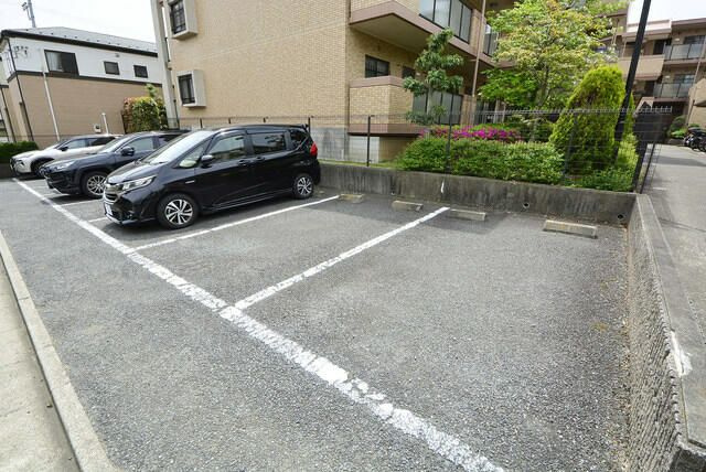 ソシアプラザの駐車場