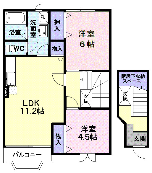 チェリーブラッサムⅣの間取り
