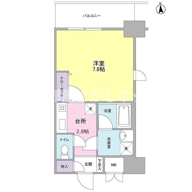セレーノ品川【おとり物件なし】の間取り