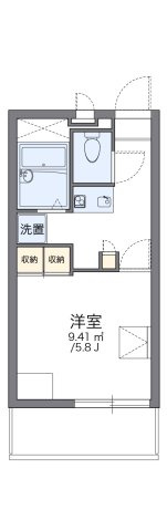 レオパレスＮＡＫＡＮＩＳＨＩの間取り